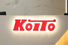 Koito Manufacturing Co., Ltd.signboard and logo